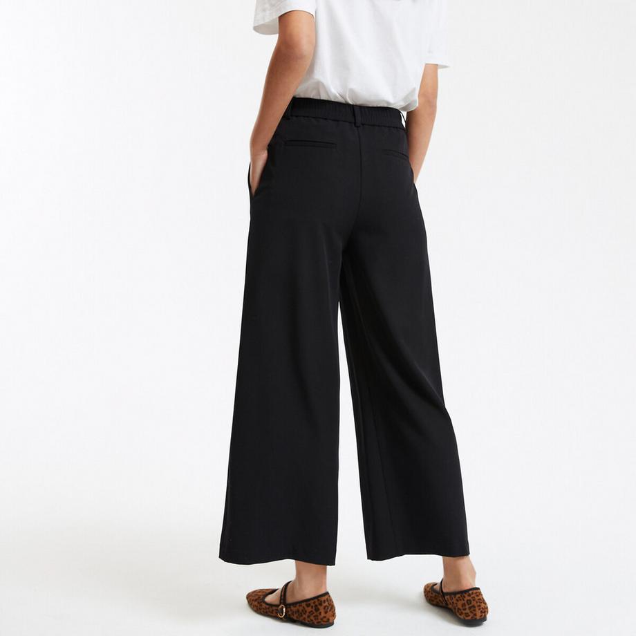 La Redoute Collections Weite Bundfaltenhose Knöchellang  