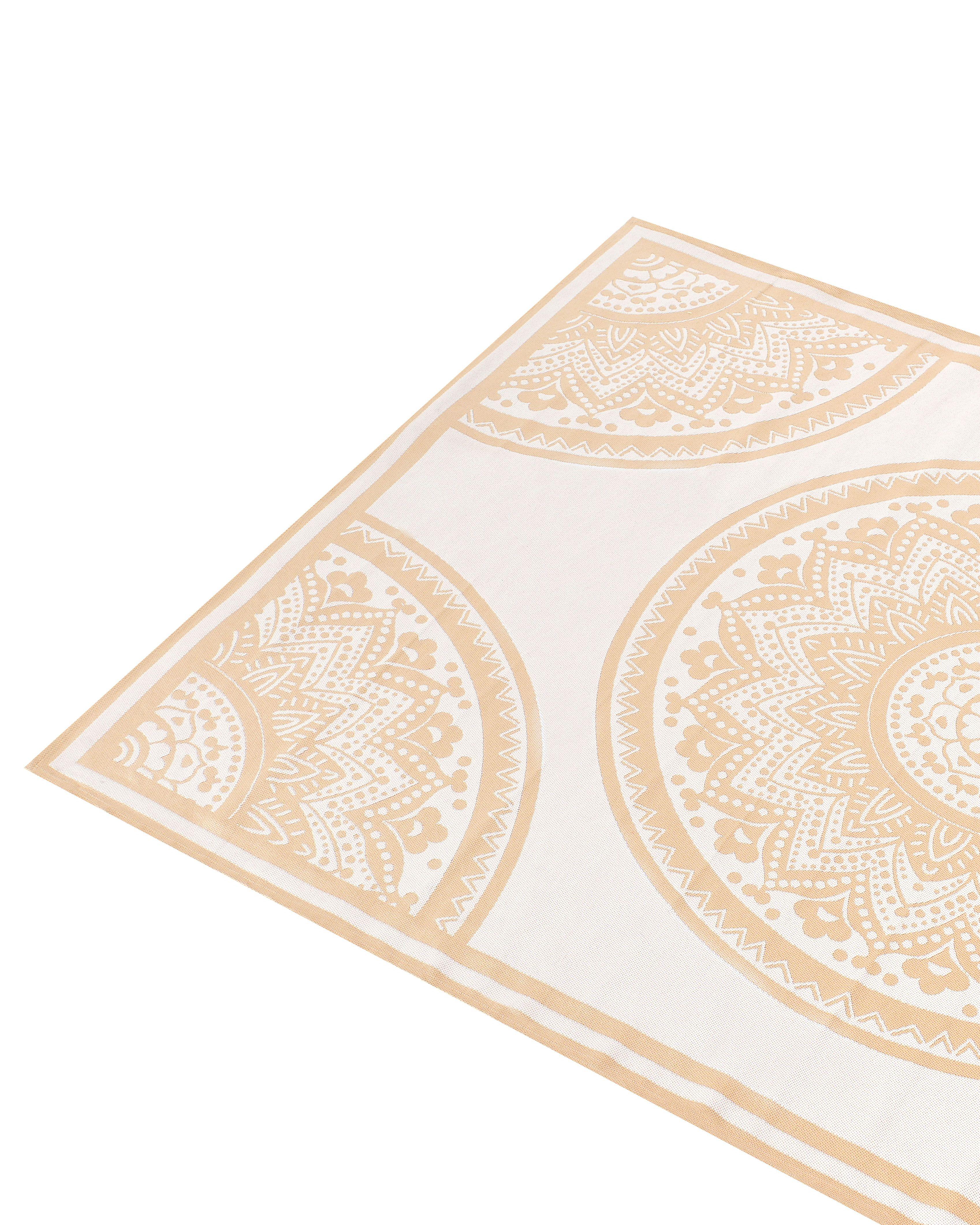 Beliani Tapis d'extérieur en Polypropylène Moderne HUBLI  