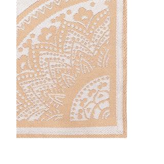 Beliani Tapis d'extérieur en Polypropylène Moderne HUBLI  