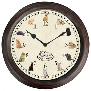 Esschert Design Uhr pvc  