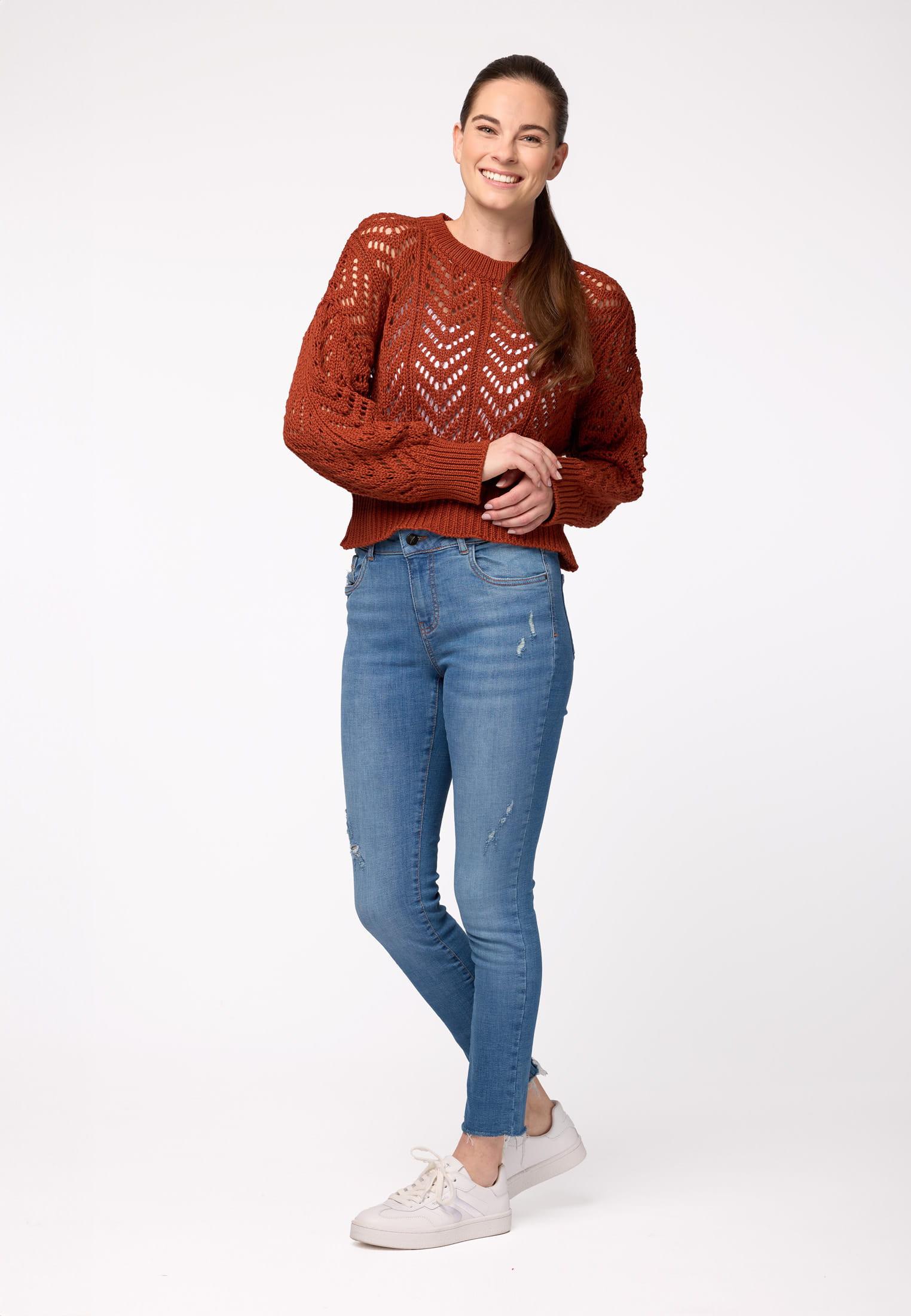 SURI FREY Freyday Ajour Strickpullover  