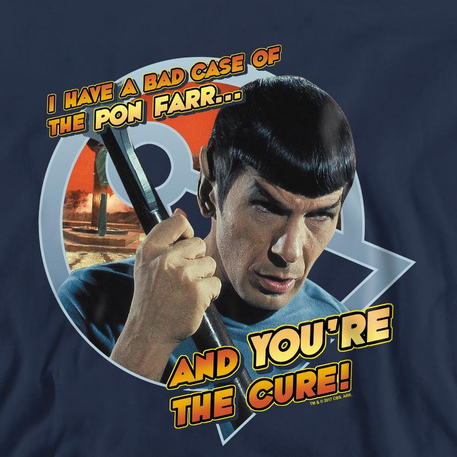 Star Trek Pon Farr Felpa Stampata  