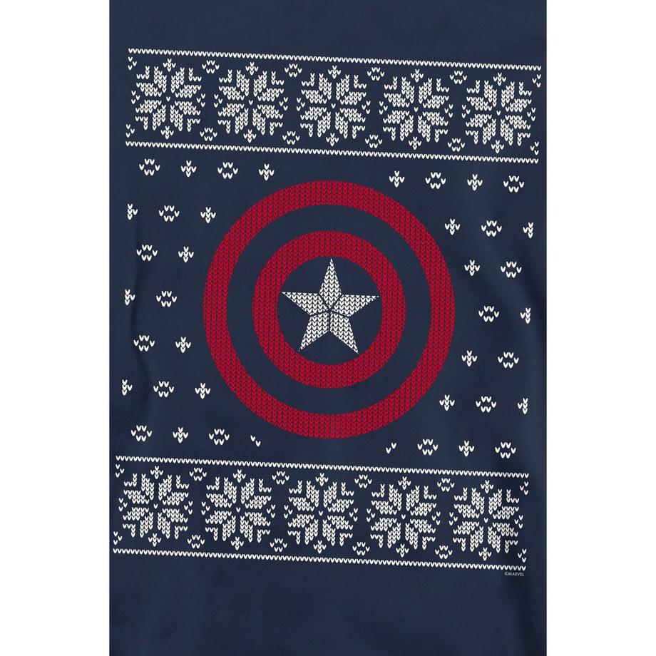 CAPTAIN AMERICA Ugly Christmas Sweatshirt  