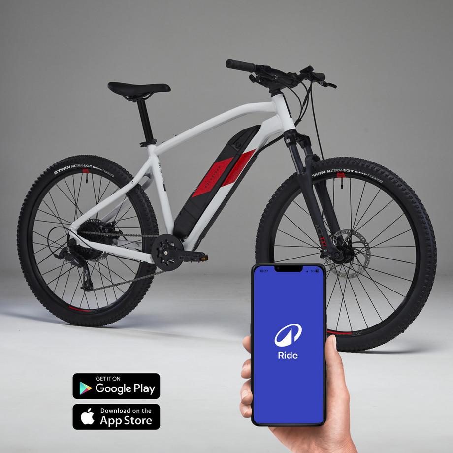 ROCKRIDER  Mountain bike hardtail E-MTB con assistenza elettrica 