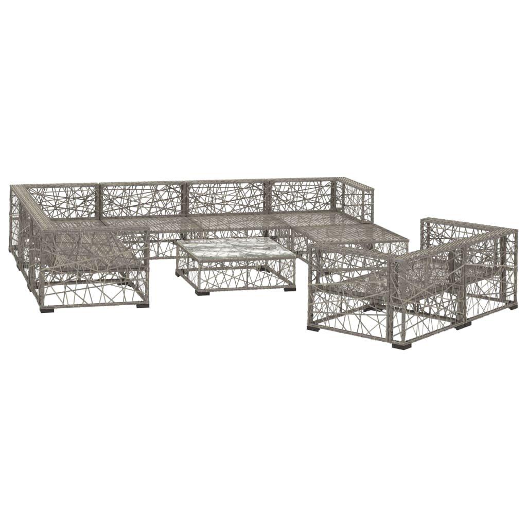 VidaXL Garten-lounge-set poly-rattan  