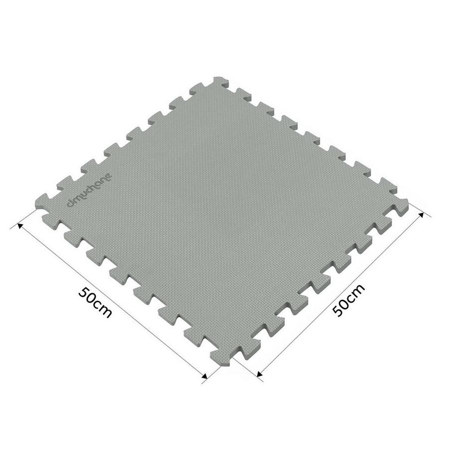 B2X  Puzzlematte für Kinder, Moosgummi, 50 x 50 cm, 8-tlg 