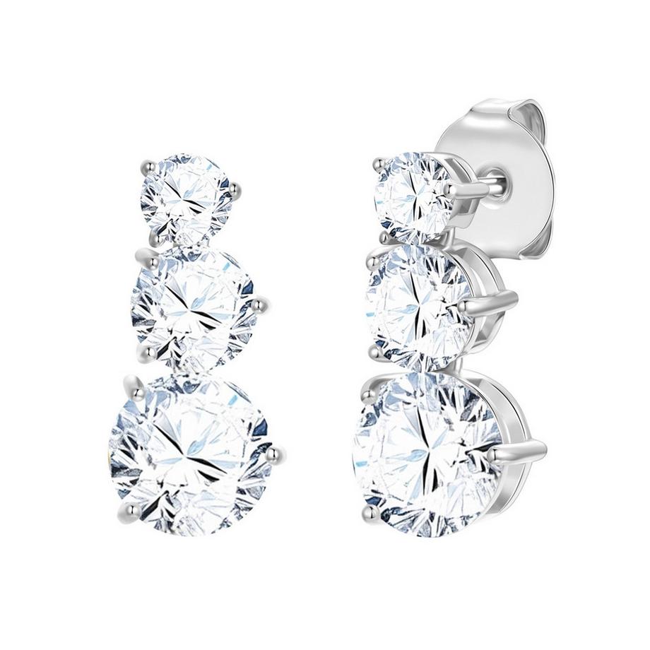 Boucles d'oreilles Laiton Zircon