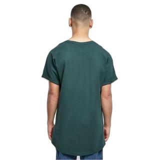 URBAN CLASSICS Long Shaped Roll-Up Sleeve T-Shirt  