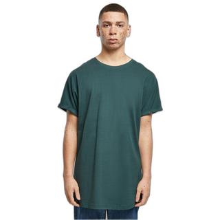 URBAN CLASSICS Long Shaped Roll-Up Sleeve T-Shirt  