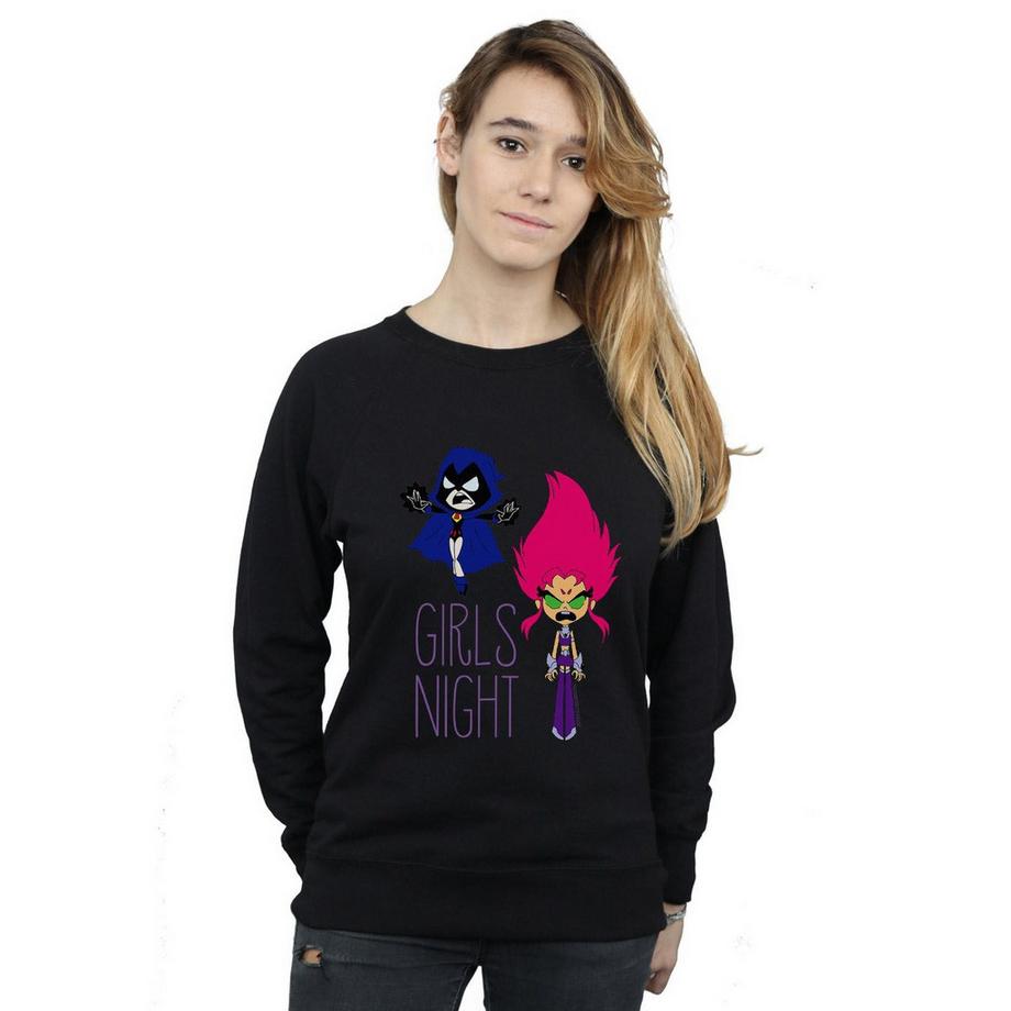 DC COMICS Teen Titans Go Girls Night Sweatshirt  