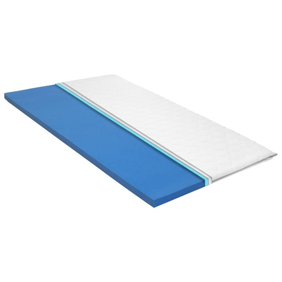 VidaXL Sur-matelas mousse  