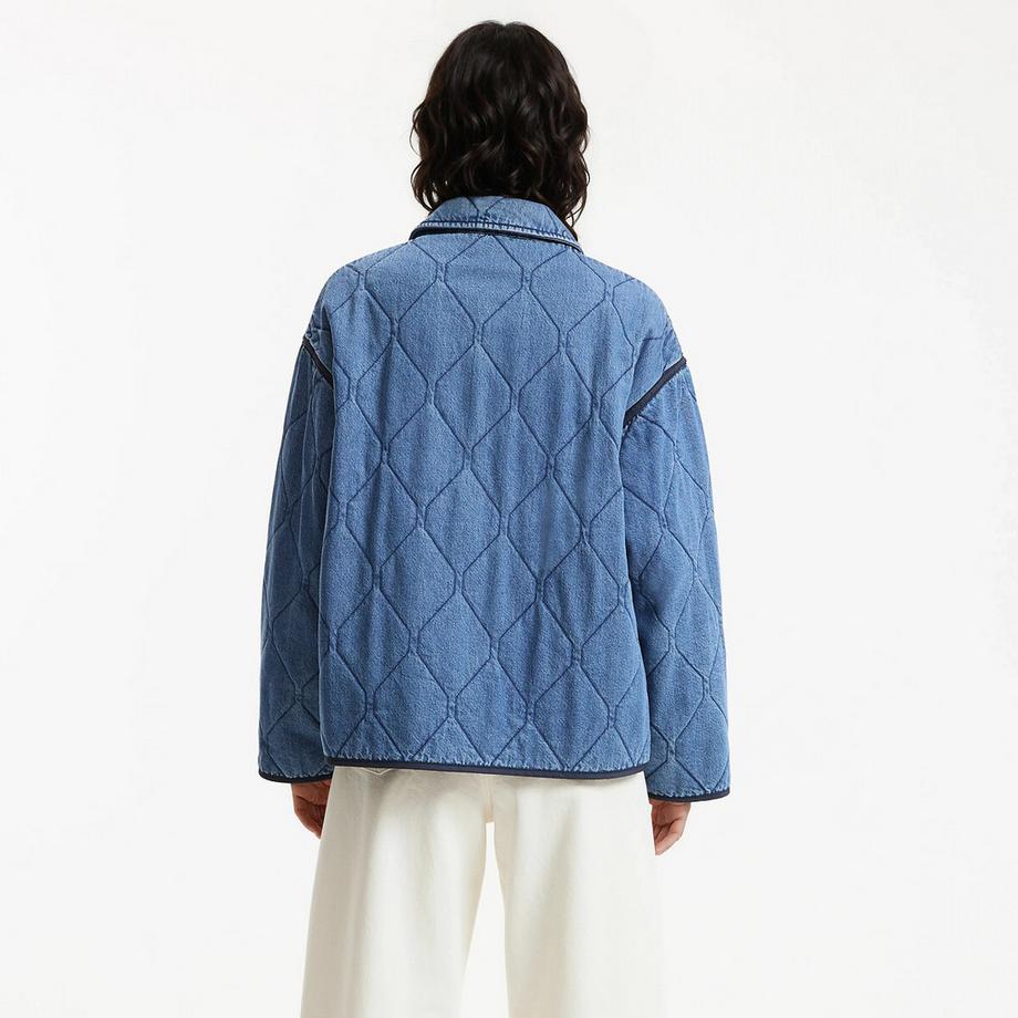 La Redoute Collections Giacca di jeans trapuntata  