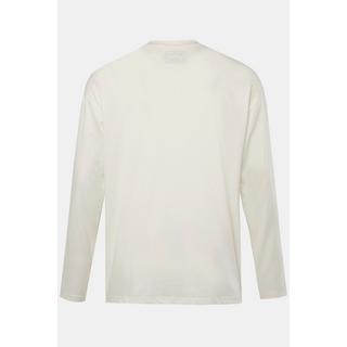 Sthuge  Basic Langarmshirt, oversized 