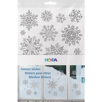 HEYDA 203584467 autocollant décoratif Argent, Blanc Amovible