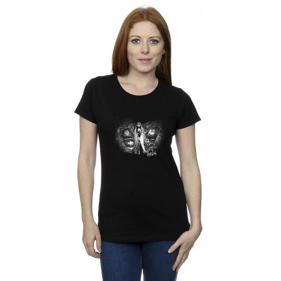 Disney Corpse Bride T-Shirt Maniche Corte  