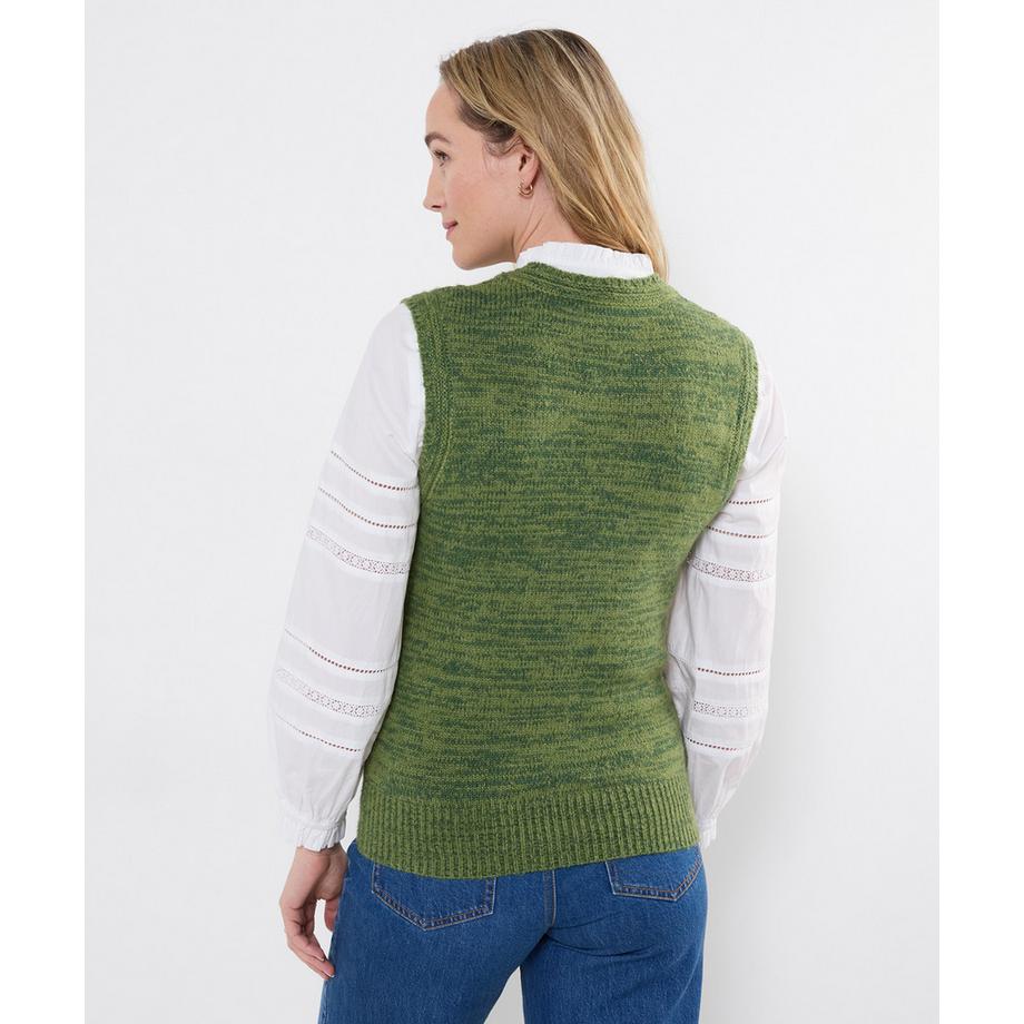 Joe Browns Pull Sans Manches en Maille Torsadée Suzie  