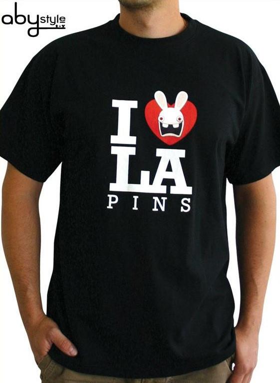 Abystyle  T-shirt - Lapin Crétin - I Love Rabbids 