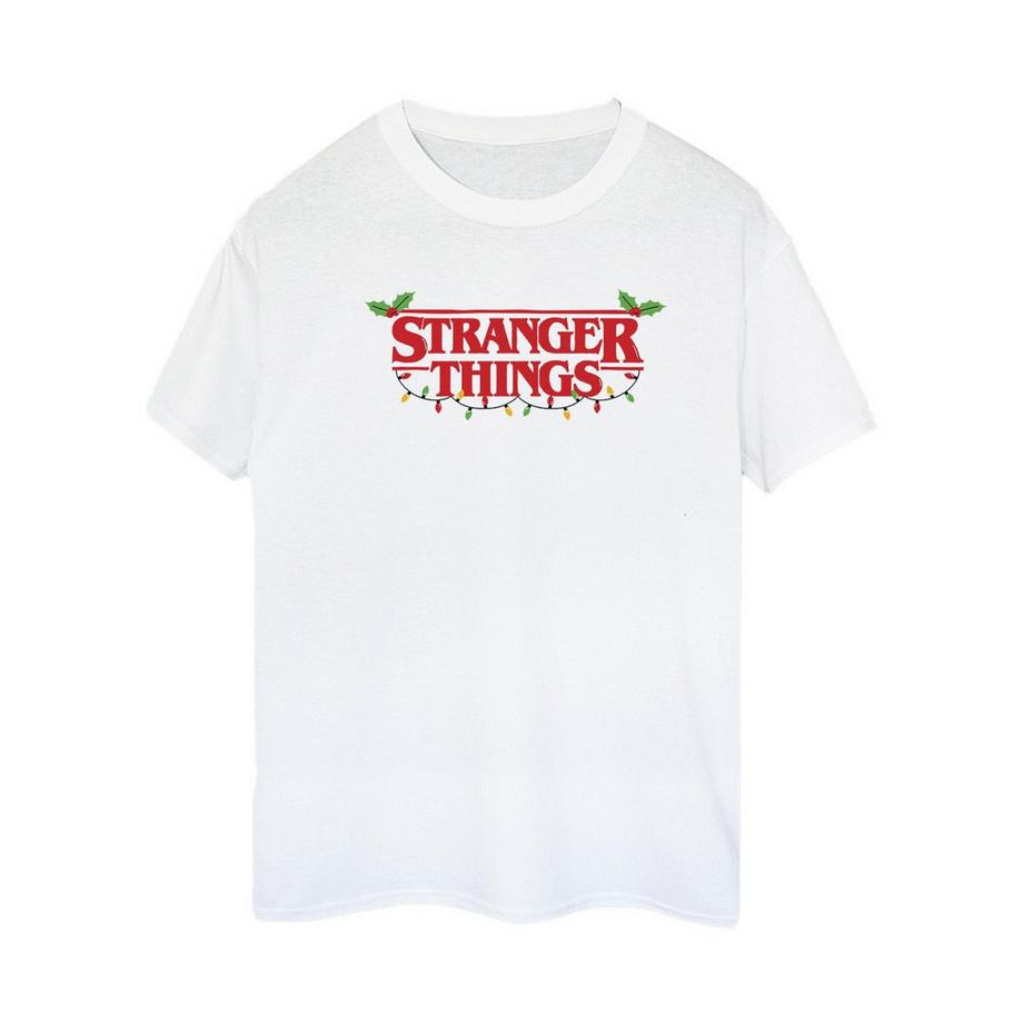 Stranger Things Maglietta Ampia Luci Di Natale