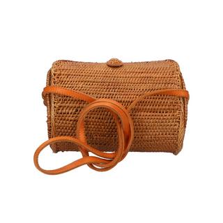 Gave Lux Borsa a tracolla in rattan  