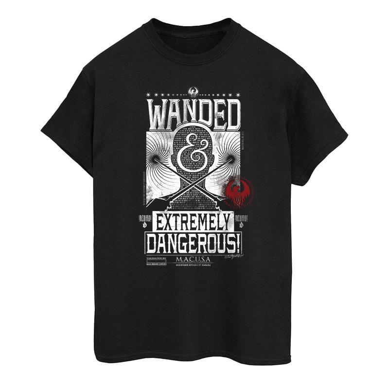 Fantastic Beasts And Where To Find Them  Wanded Extremely Dangerous TShirt 