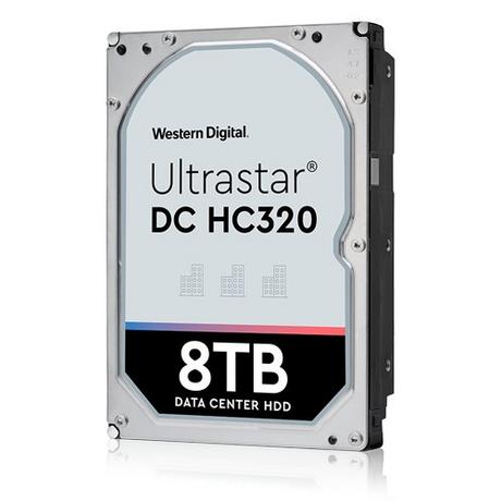 WD  Ultrastar DC HC320 disco rigido interno 8 TB 7200 Giri/min 256 MB 3.5" Serial ATA III 