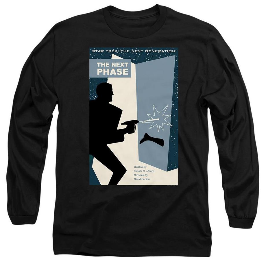 Star Trek Star Trek The Next Generation The Next Phase T-Shirt Maniche Lunghe  