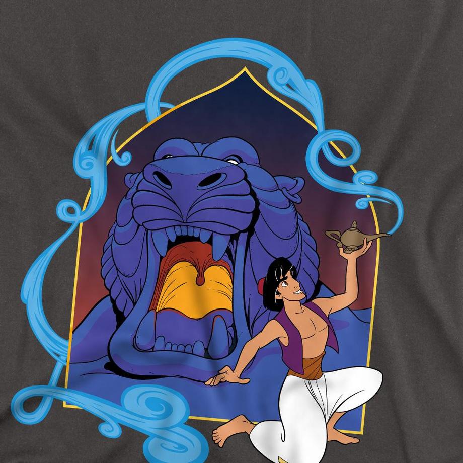 Aladdin The Magic Lamp At The Cave Of Wonders T-Shirt  
