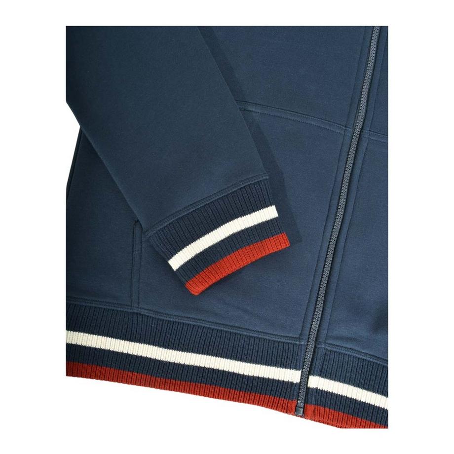 Lambretta Felpa Con Cappuccio E Zip Intera  