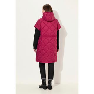 Ulla Popken HYPRAR Steppweste Tunnelzug Zwei Wege Zipper  