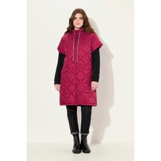 Ulla Popken HYPRAR Gilet Matelassé Cordon Coulissant Fermeture Éclair Double Sens  