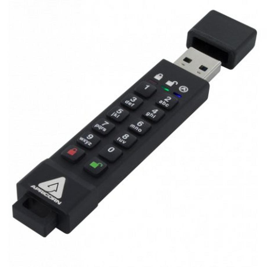 Apricorn Aegis Secure Key 3z USB-Stick 16 GB USB Typ-A 3.2 Gen 1 (3.1 Gen 1) Schwarz