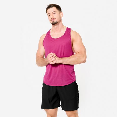 DOMYOS  Tanktop  Krafttraining synthetisch 