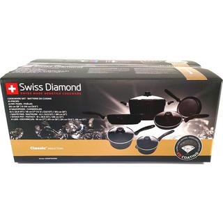 Swiss Diamond Pfannen-Set XD 10-teilig 20 cm/24 cm/28 cm  