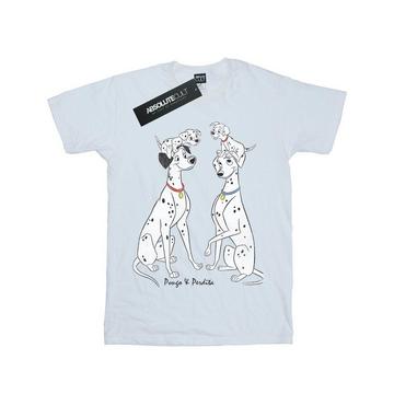 Tshirt DALMATIANS PONGO AND PERDITA