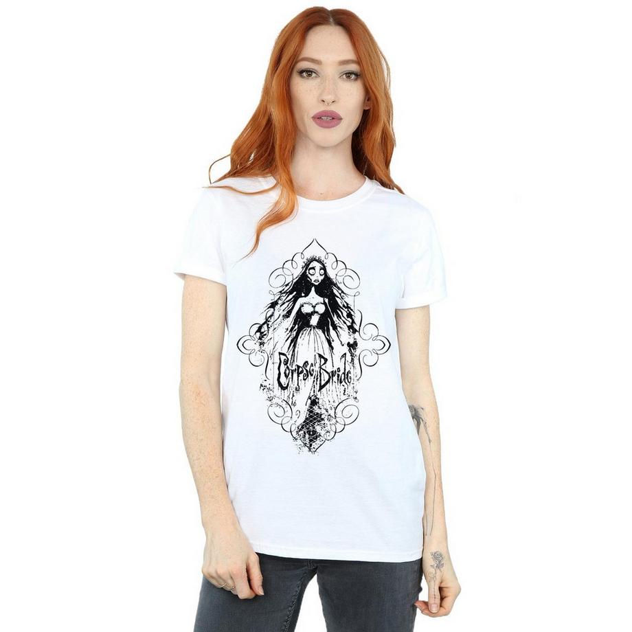 Disney Corpse Bride T-shirt stampata  