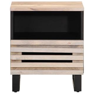 VidaXL Table de chevet bois  