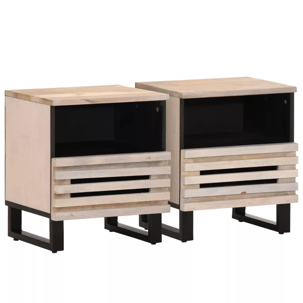 VidaXL - comodino Legno, One Size, Marrone