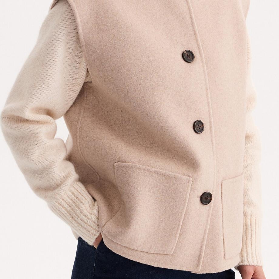 La Redoute Collections Veste sans Manches en Laine  