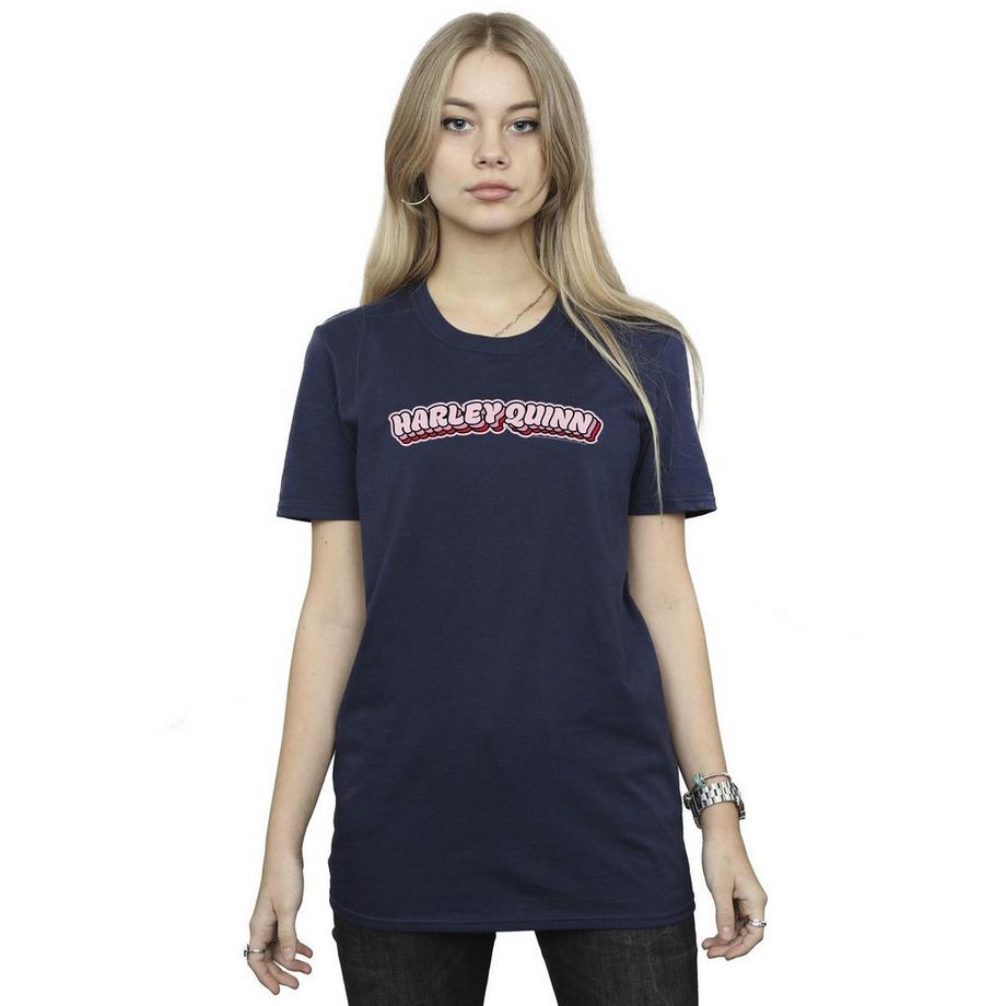 DC COMICS Harley Quinn Logo T-Shirt  