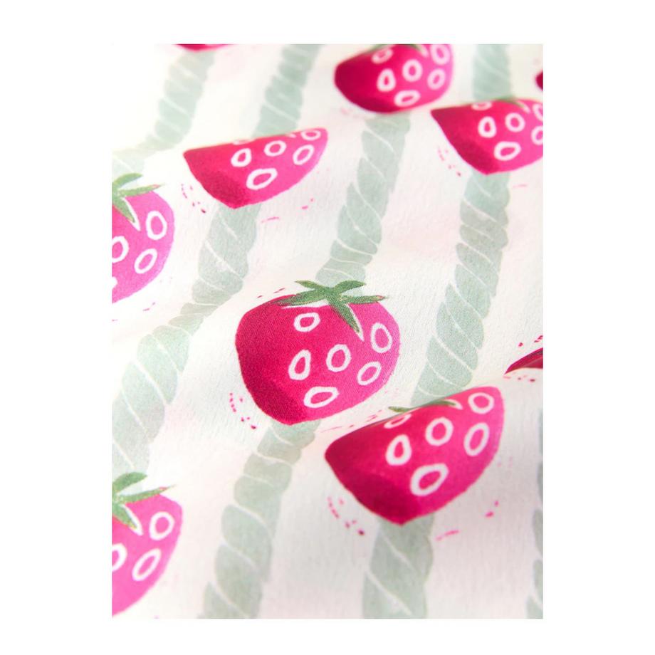 Cath Kidston Schlafanzug Erdbeer-Print Gestreift  