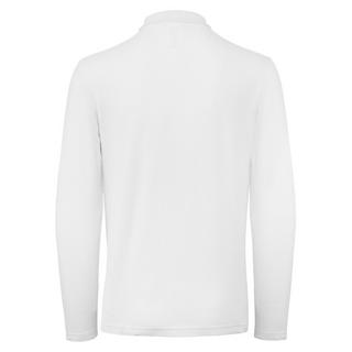 B and C Langarm Poloshirt  