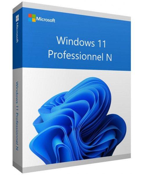 Microsoft  Windows 11 Professionnel N (Pro N) - 64 bits - Lizenzschlüssel zum Download - Schnelle Lieferung 77 
