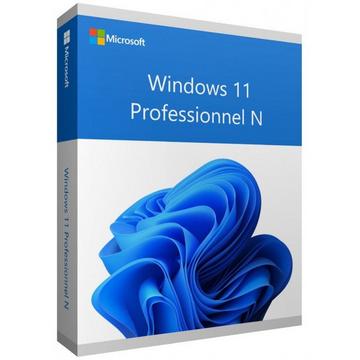 Windows 11 Professionnel N (Pro N) - 64 bits - Clé licence à télécharger - Livraison rapide 7/7j