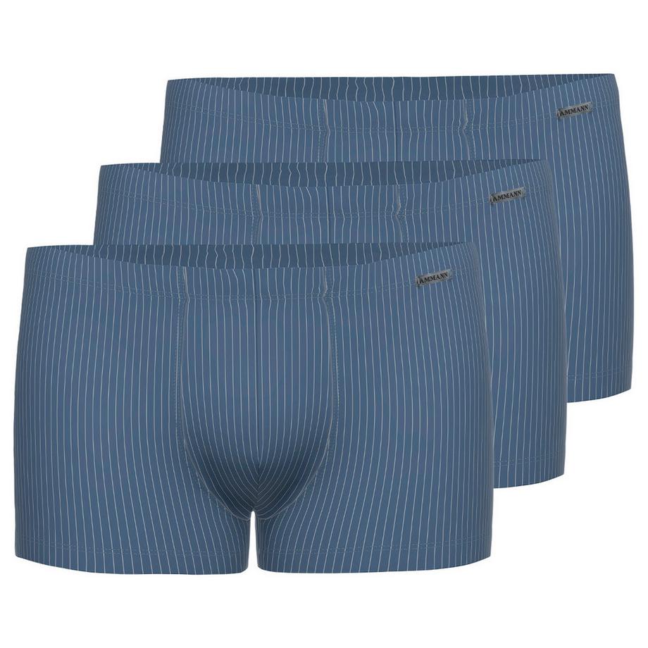 Ammann Smart & Stripes Boxer Corto Rétro Confezione da 3  
