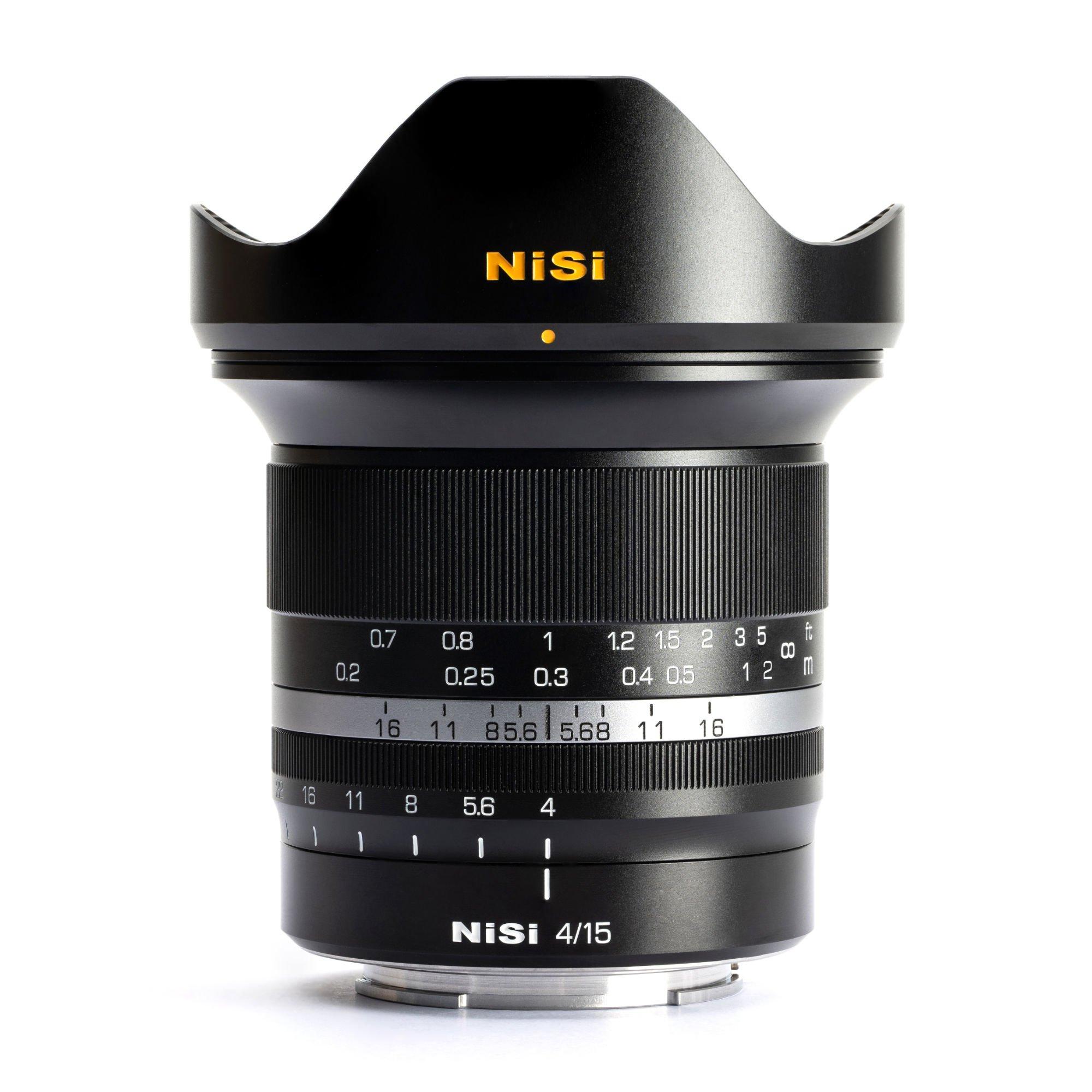 Nisi  NiSi 359602 obiettivo per fotocamera MILC Obiettivo ultra-ampio Nero 