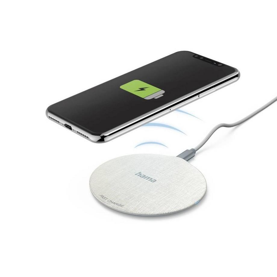 hama  Wireless Charger QI-FC10 Metal, 10 W 