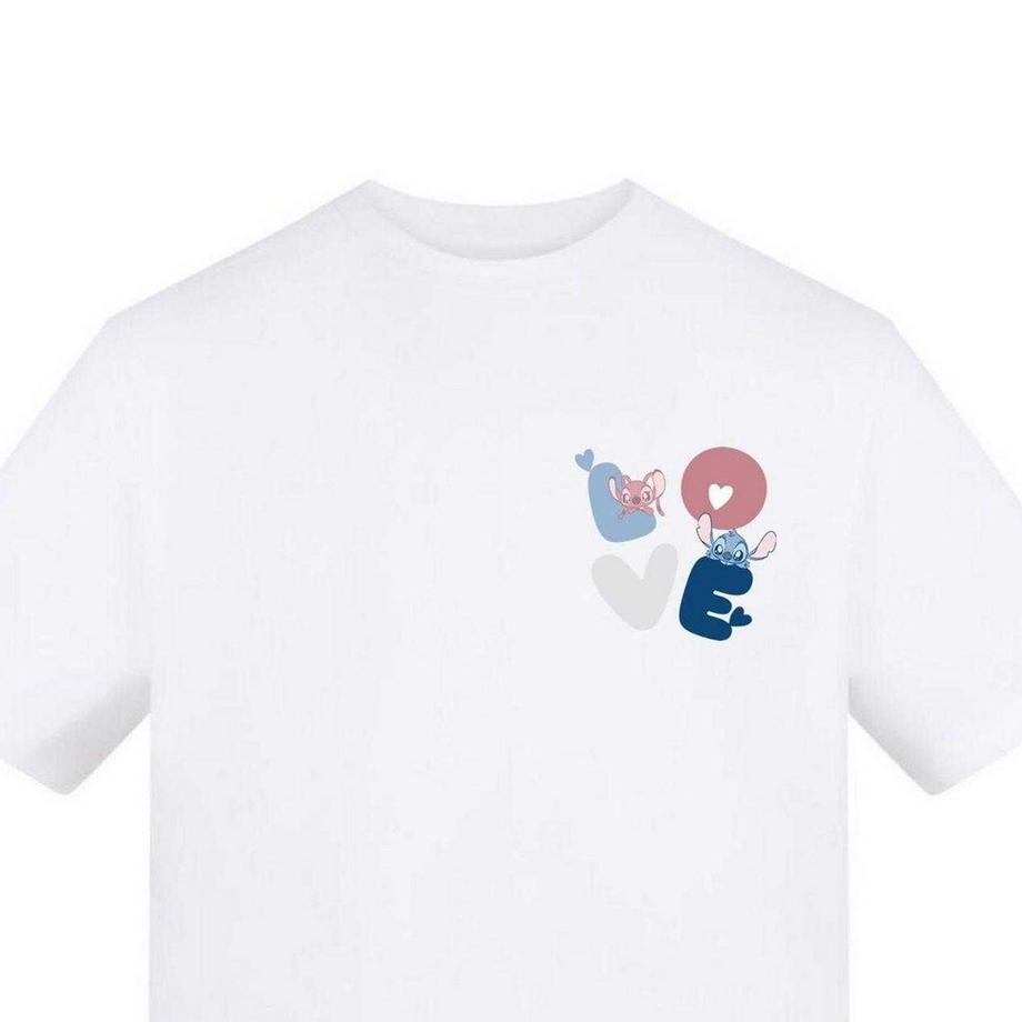 Lilo & Stitch T-Shirt Love Saint Valentin  
