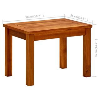 VidaXL Table basse bois  