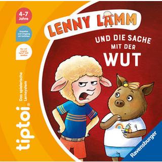 tiptoi® Lenny Lamm und die Sache mit der Wut Kiel, Anja; Hagemann, Antje (Illustrationen) Couverture rigide 