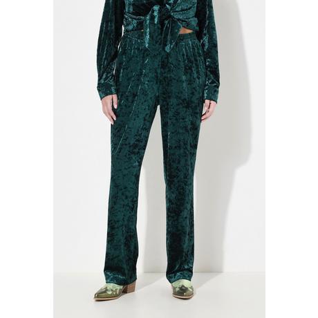 Ulla Popken Pantaloni in velluto Ruby gamba dritta  